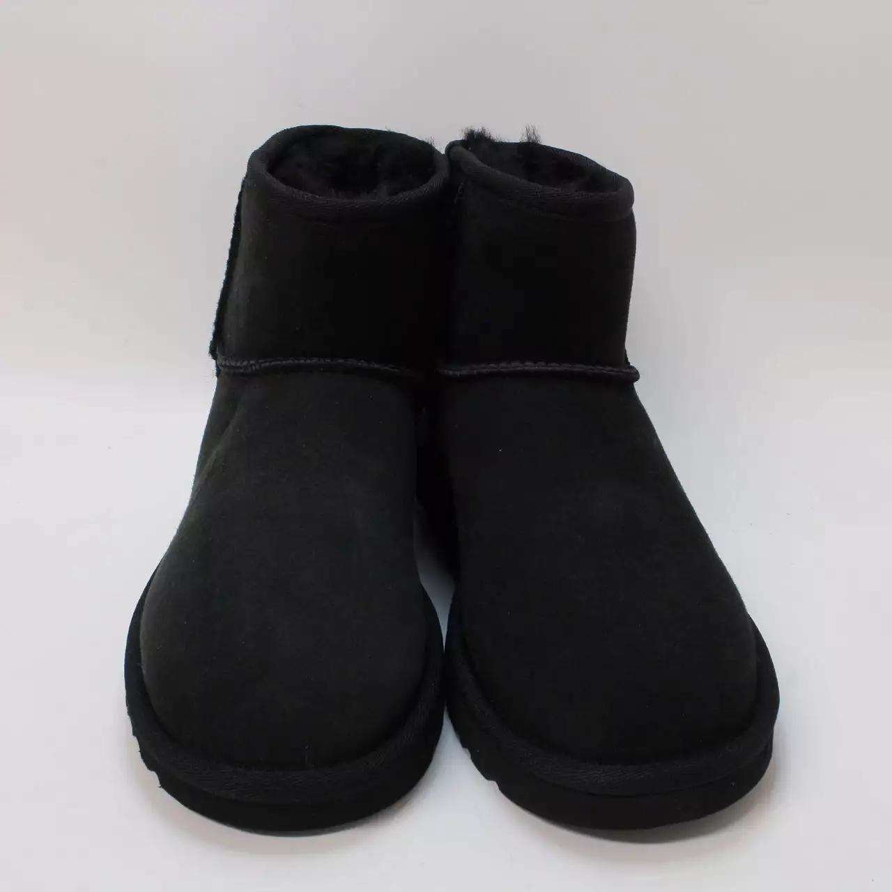 Women's UGG Classic Mini II - Black Suede - UK Size 3