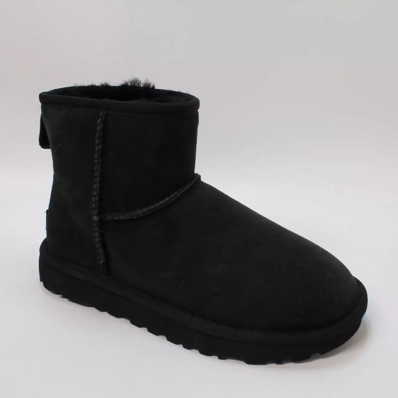 Women's UGG Classic Mini II - Black Suede - UK Size 3