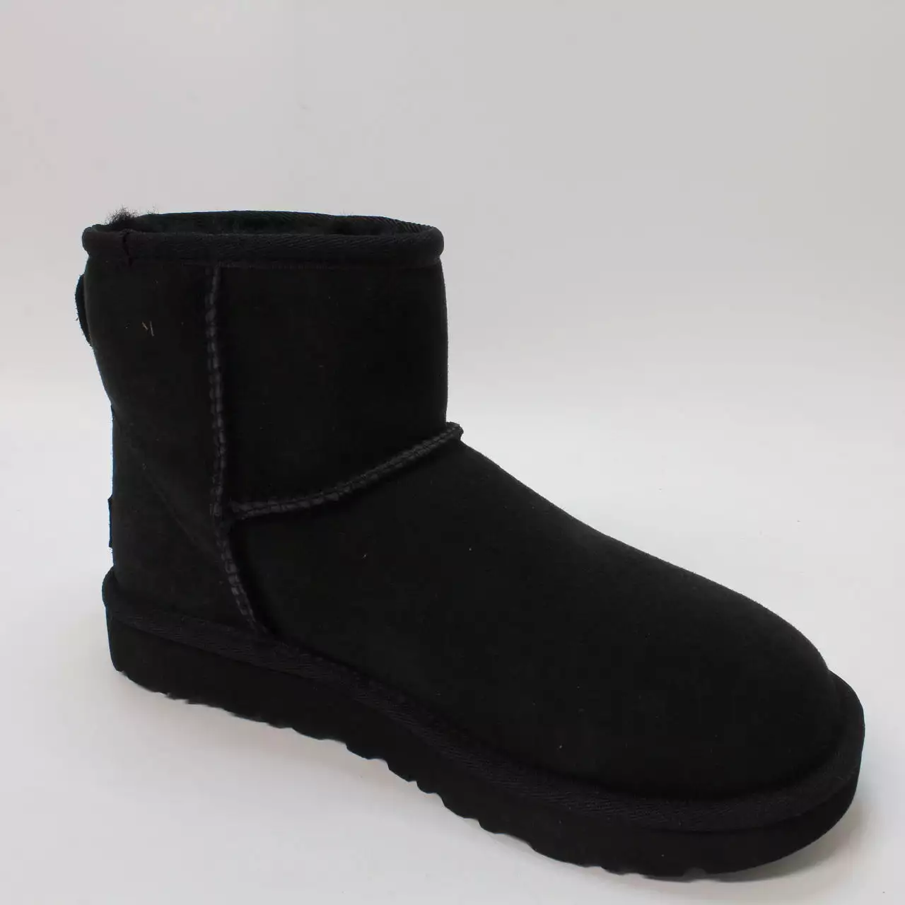 Women's UGG Classic Mini II - Black Suede - UK Size 3