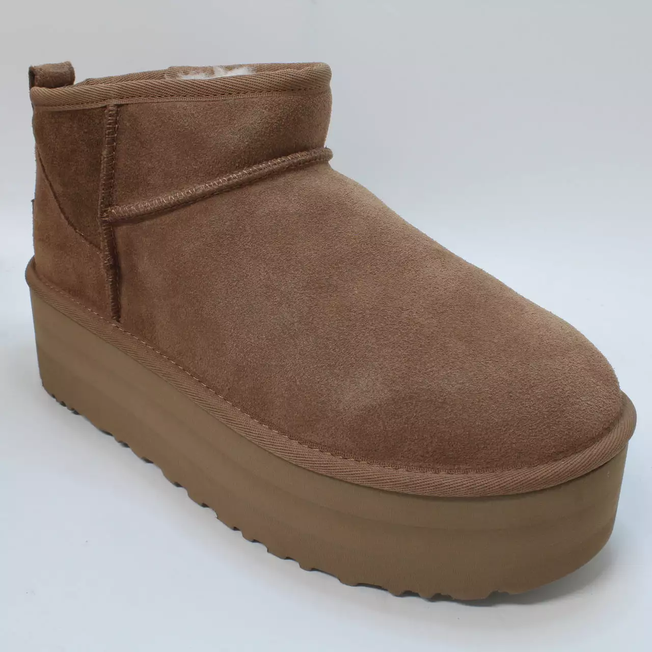 Womens UGG Classic Ultra Mini Platform Chestnut Size 6 - UK