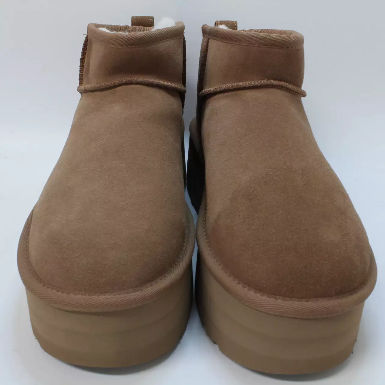 Womens UGG Classic Ultra Mini Platform Chestnut Size 6