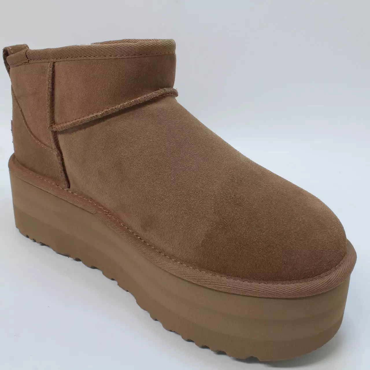 Womens UGG Classic Ultra Mini Platform Chestnut Size 6