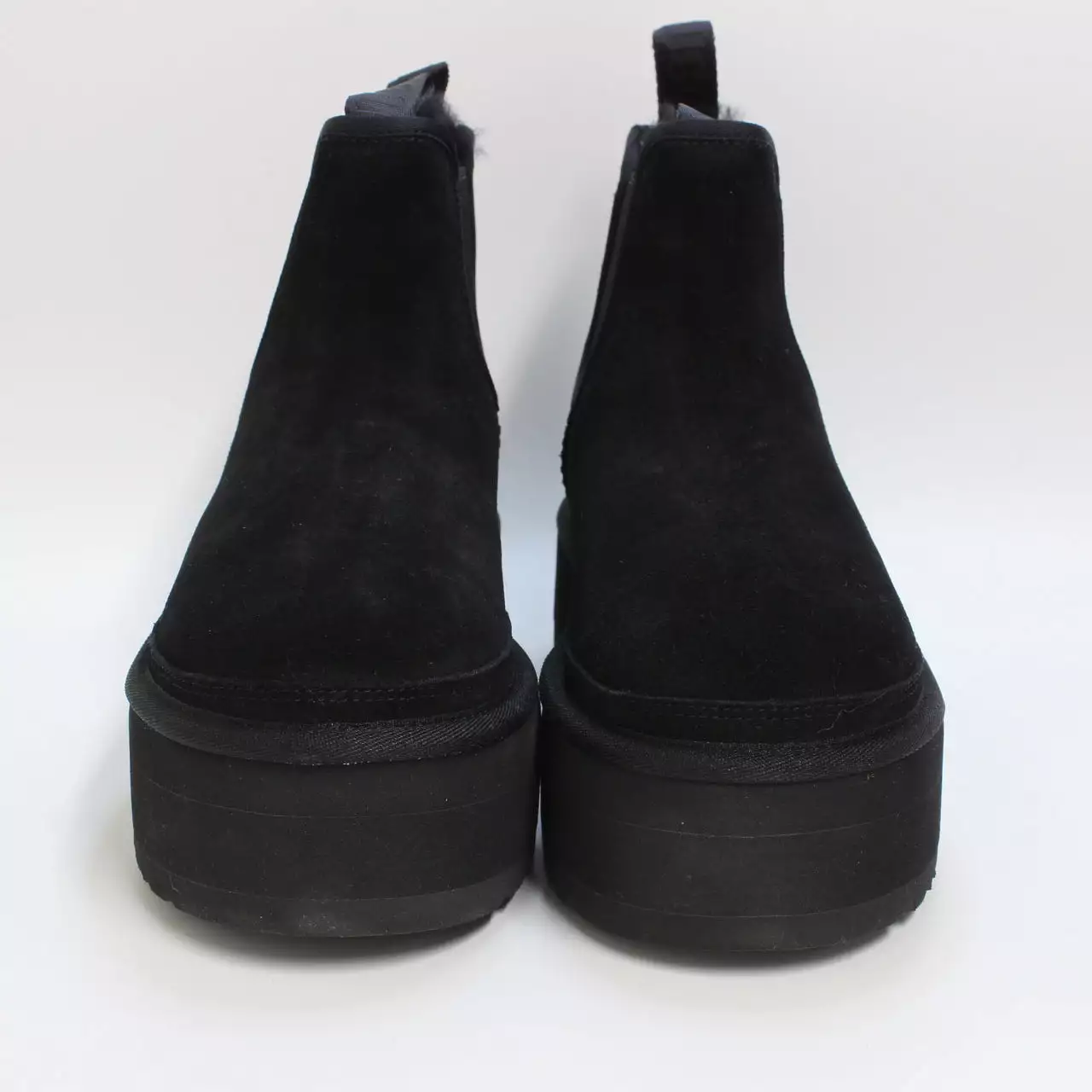 Womens UGG Platform Chelsea Black