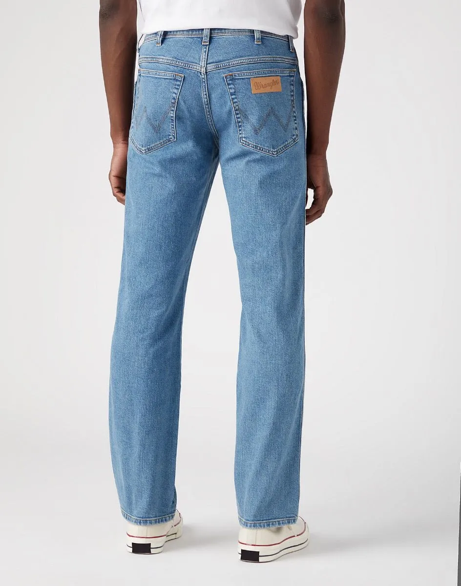 Wrangler Texas Stretch Denim Jeans in Wrango Wash