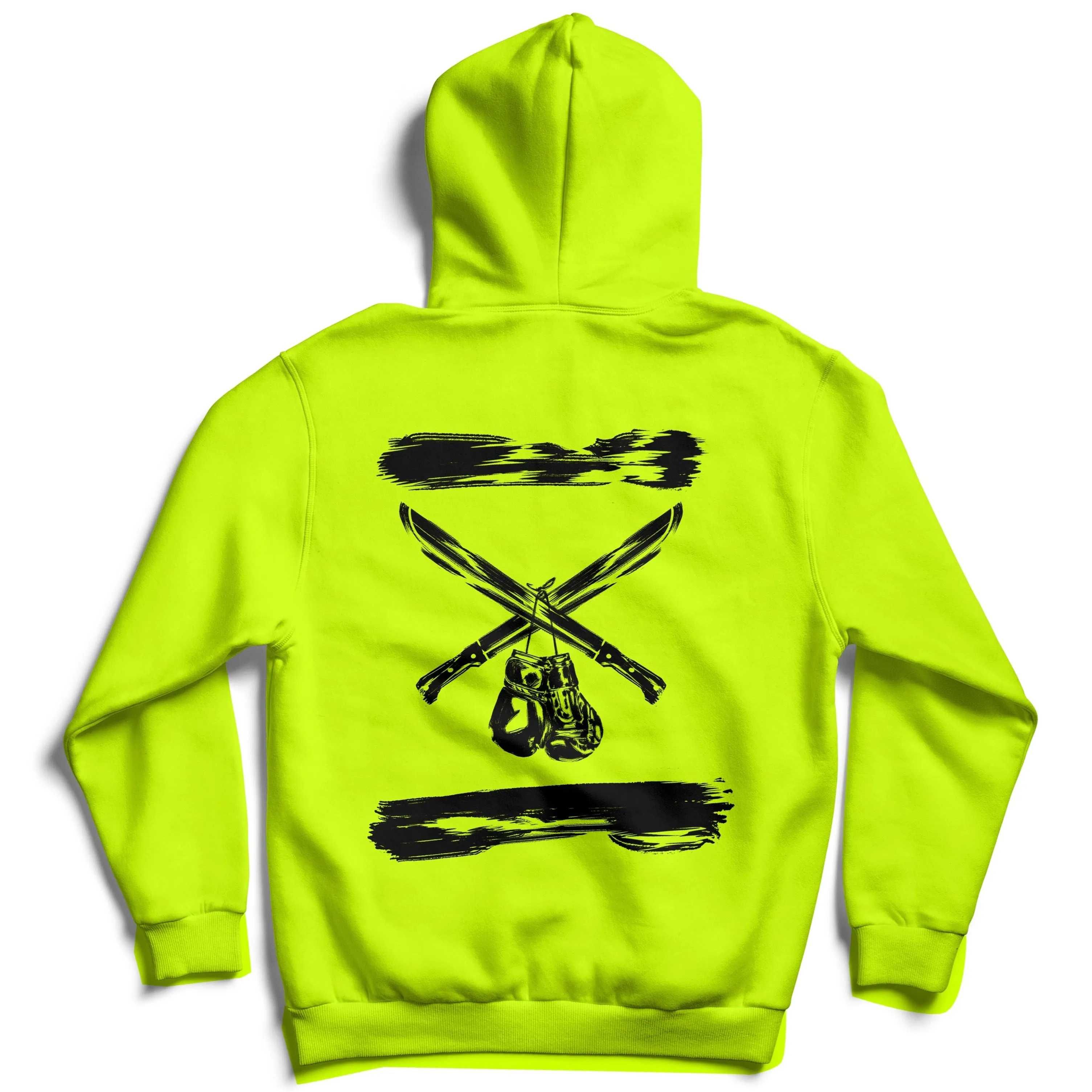 Yellow Sharpened Blades Hoodie