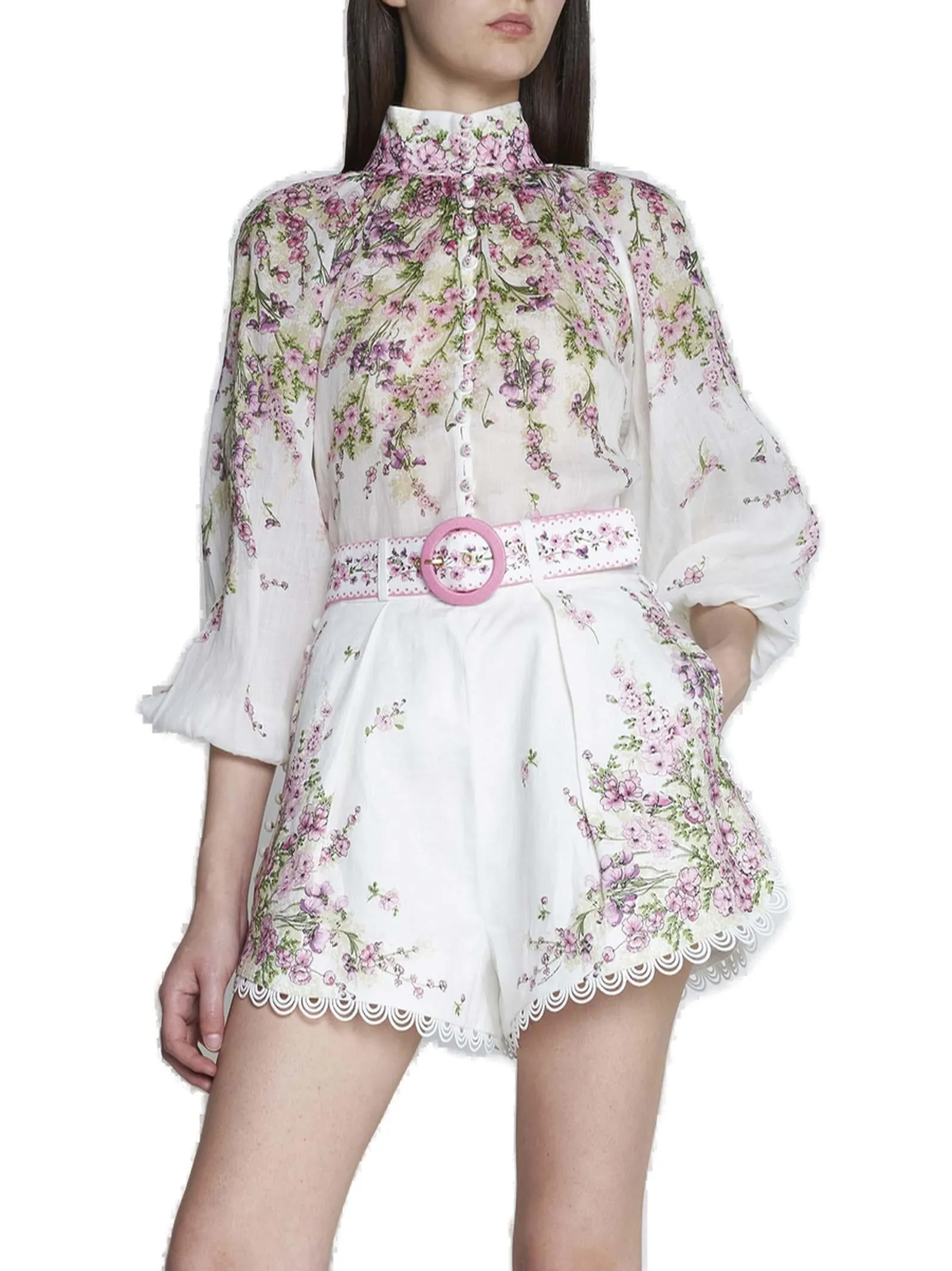 Zimmermann Floral Print Blouse